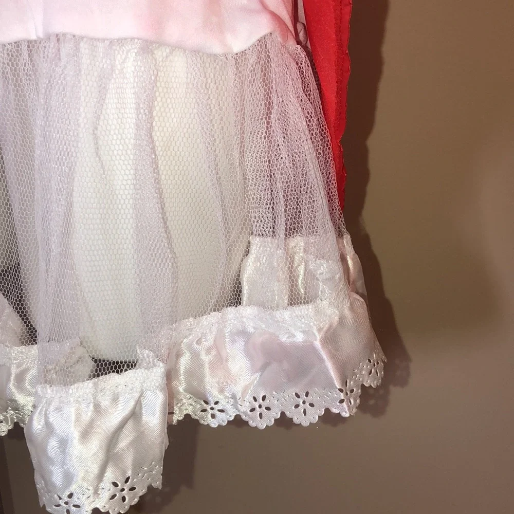 Costume RED RIDING HOOD Sexy Dress With Cape Adult Size Medium 6-8 - Picture 10 of 16